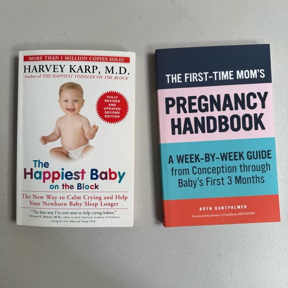 happiest baby on the block book Harvey Karp new mother newborn baby guide bundle - Picture 1 of 5